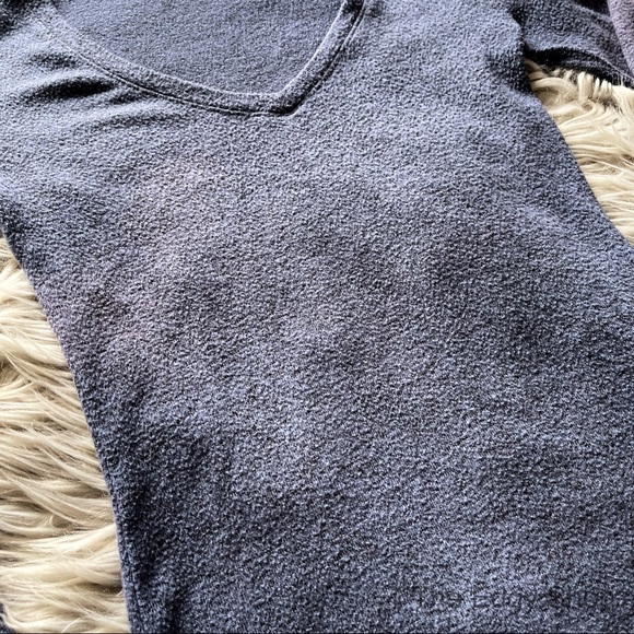 Express | One Eleven Plush Jersey V-Neck Tee - Picture 2 of 6